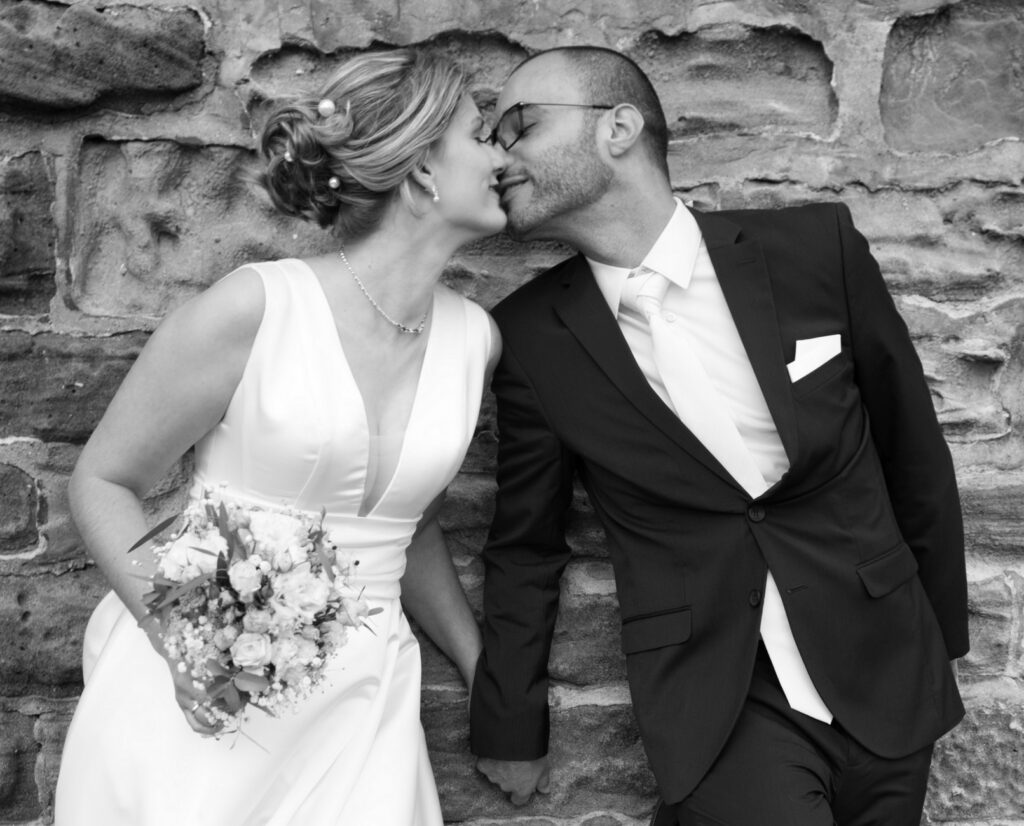 Brautpaarkuss Salinen Bad Dürkheim Pfalz