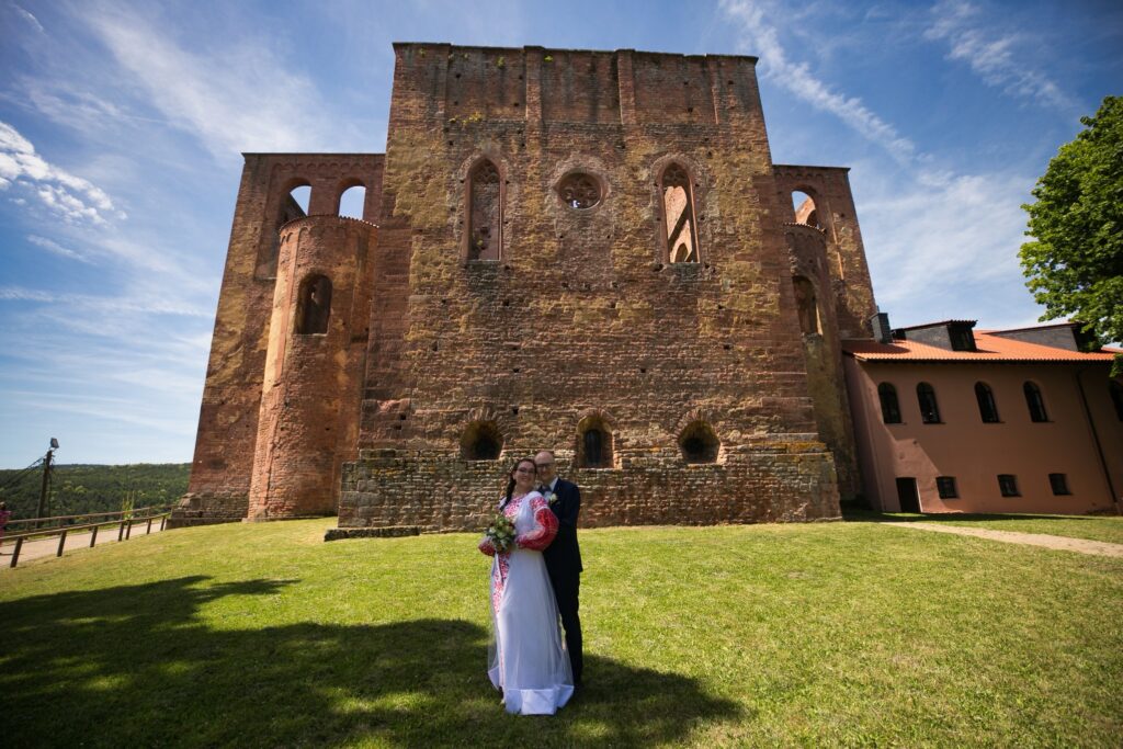 Heiraten auf der Burg Limburg in der Pfalz