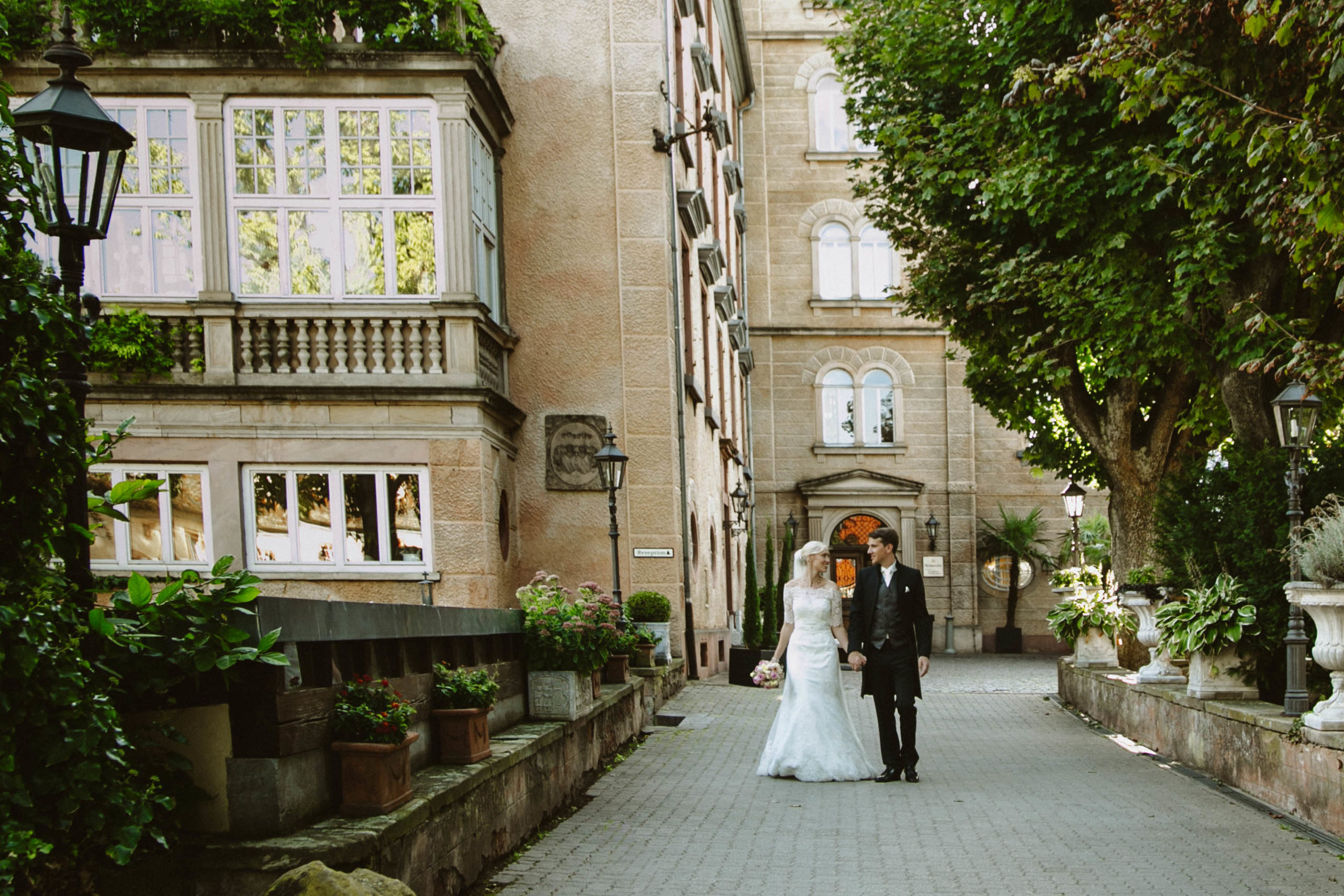Brautpaar im Schloss Edesheim Pfalz