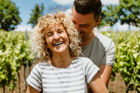 Paarshooting Weinberg in der Pfalz