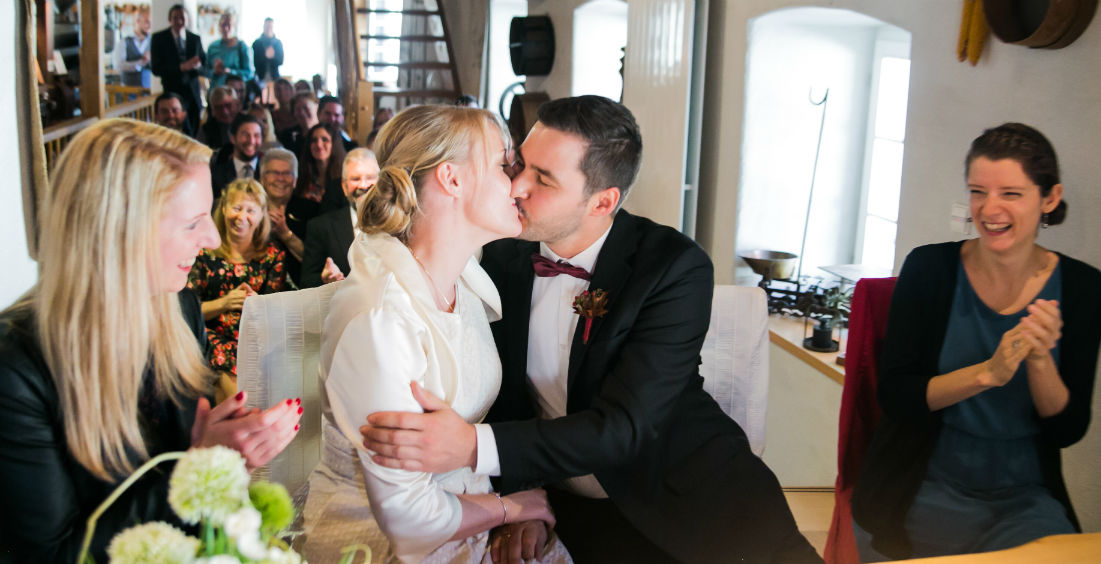 Trauung in Dorfmühle Großkarlbach Pfalz