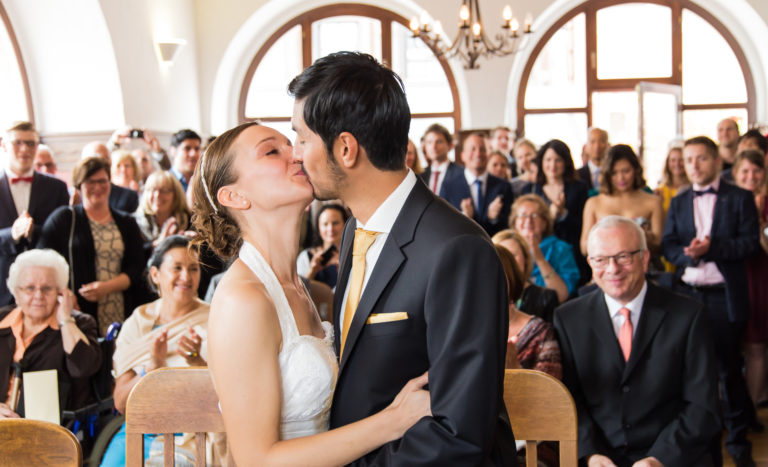 Trauung im Rathaus in der Pfalz